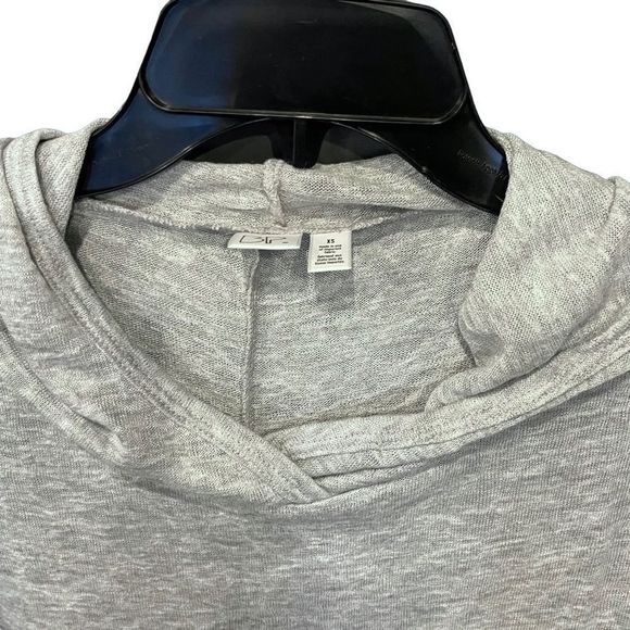 New Nordstroms B.P. Light Weight Heather Gray 3/4 Sleeve Shirt with Hood - Picture 9 of 10